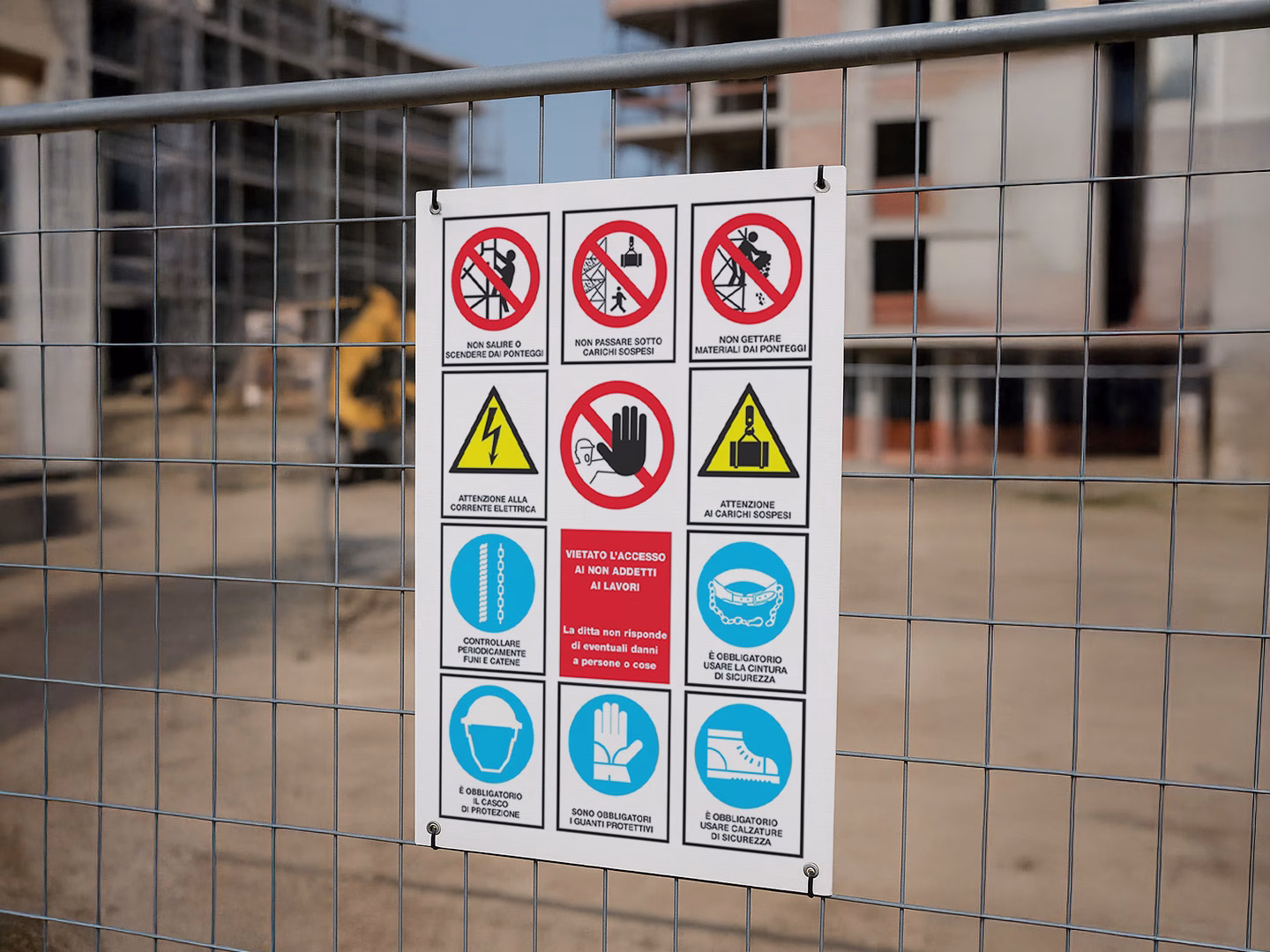 cartello cantiere polionda