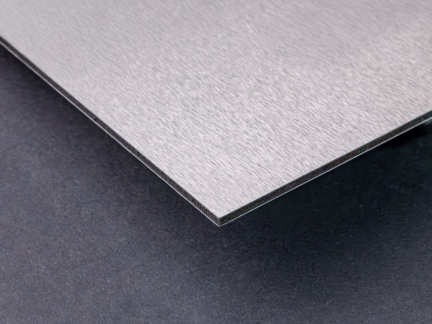 stampa dibond spazzolato