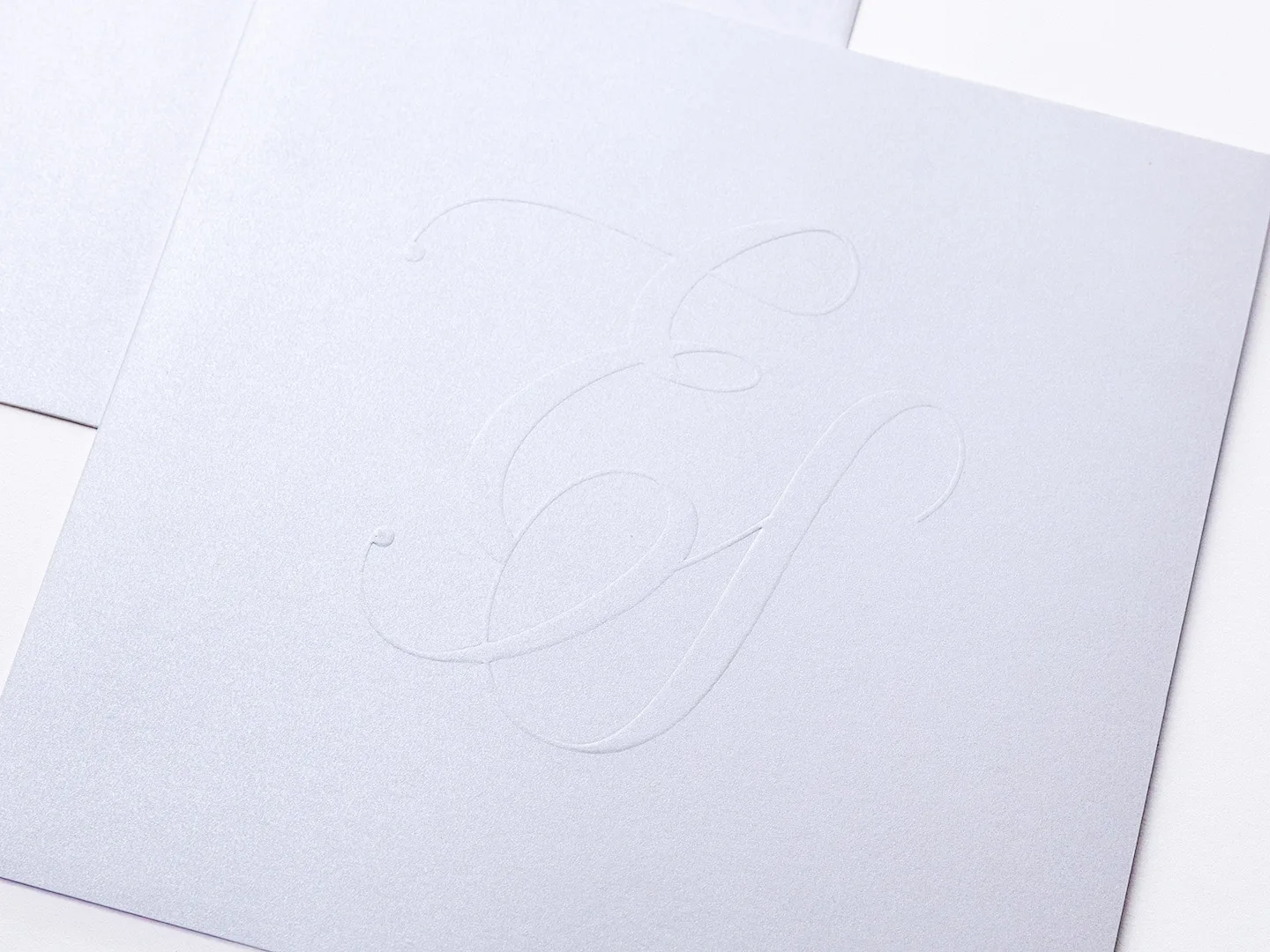 partecipazione matrimonio carte perlate